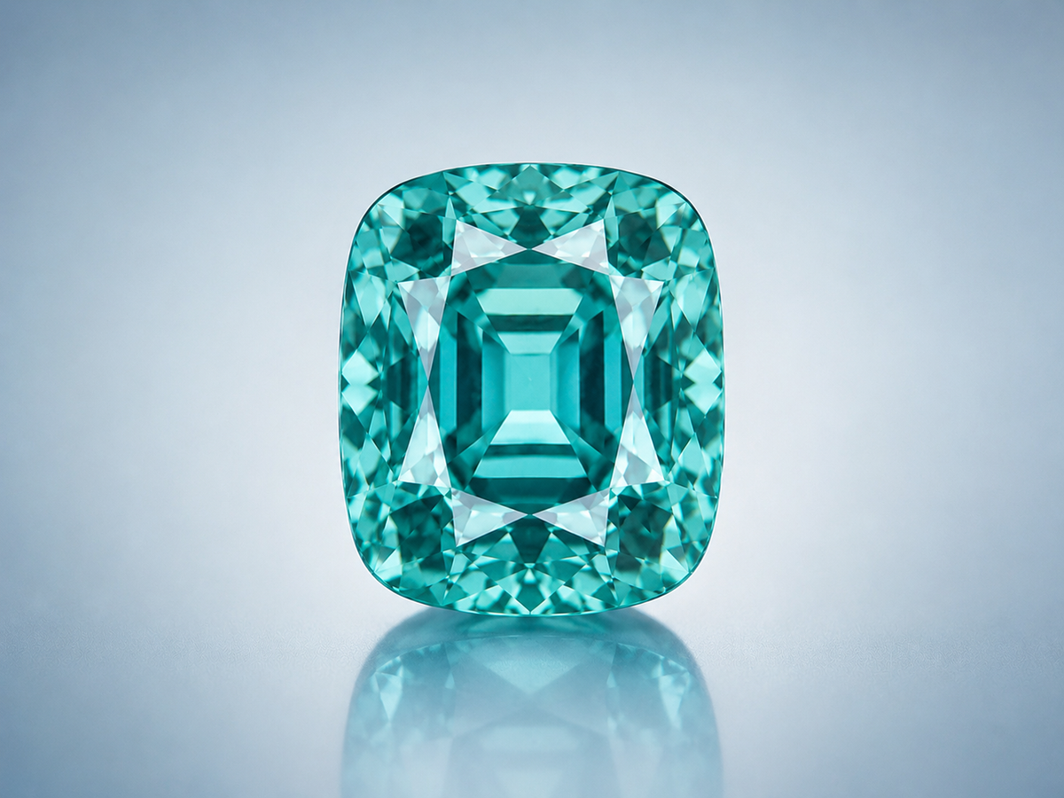 Mint tourmaline