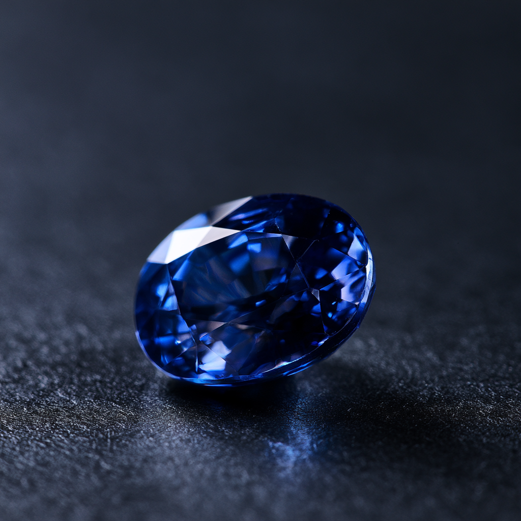 Natural blue sapphire