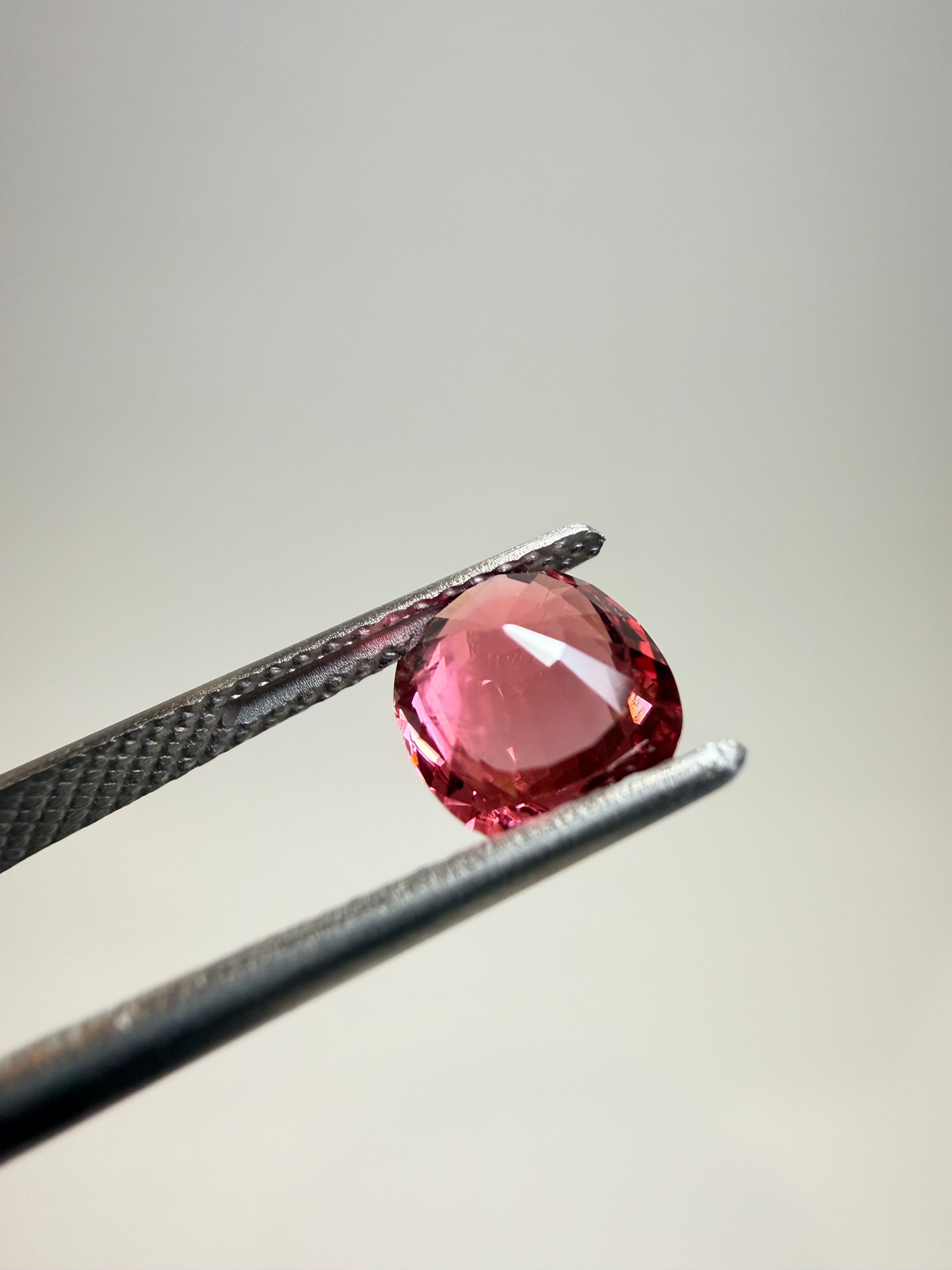 Natural untreated pink spinel, 1.53 ct elongated cushion, Luc Yen Vietnam