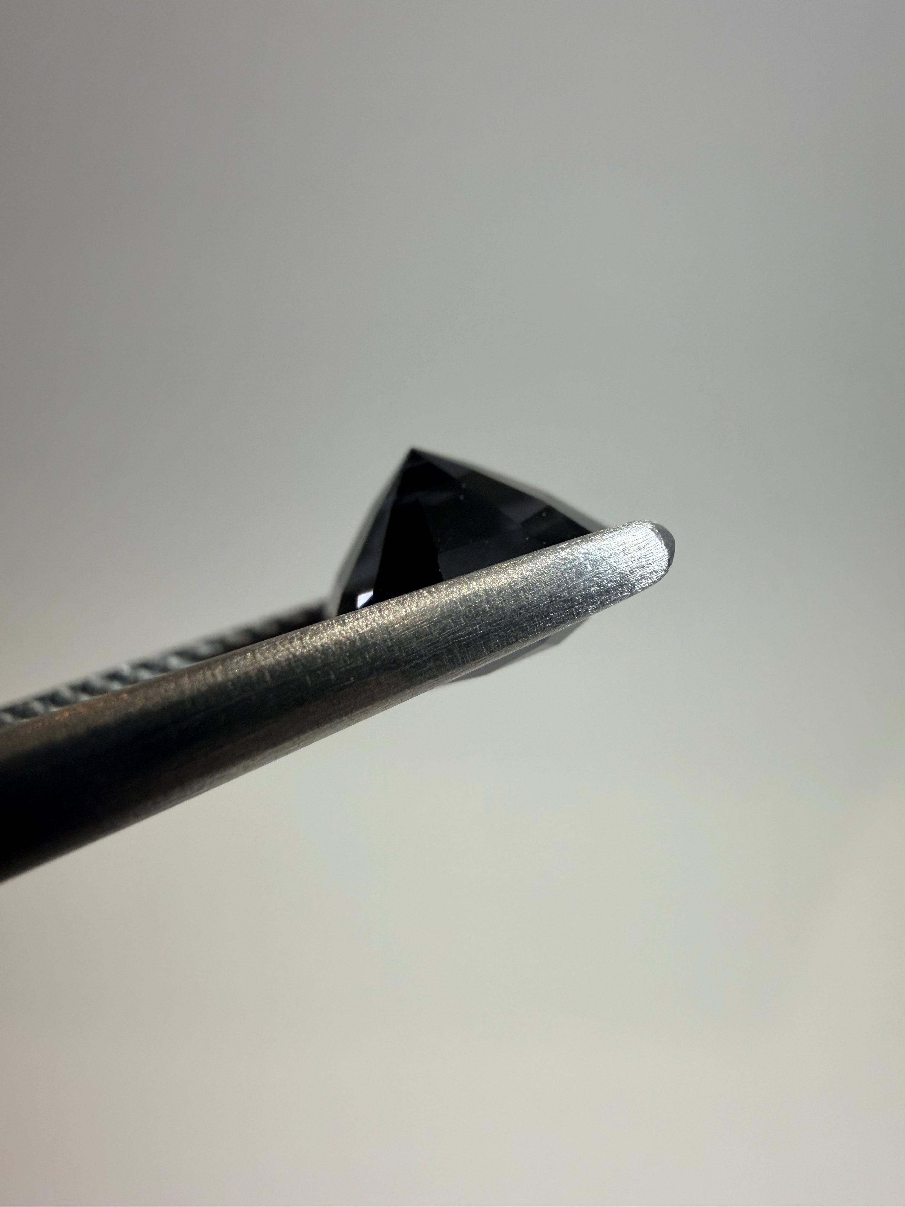 Natural untreated blue spinel, 2.65 ct cushion, Luc Yen Vietnam